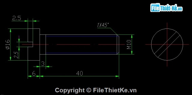 kỹ thuật,trục vít,tham khảo,Bản vẽ kĩ thuật