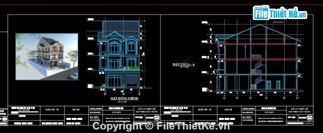 biệt thư 3 tầng full autocad sketchup dự toán,bản vẽ biệt thự phố 3 tầng 8.6x18.8m full,bản vẽ biệt thự phố 3 tầng,biệt thự phố 3 tầng,mẫu biệt thự phố 3 tầng có dự toán