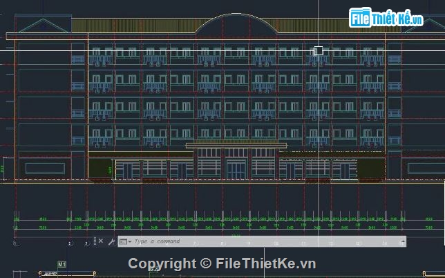 ký túc xá 5 tầng,ký túc xá,file cad ký túc xá,ký túc xá 5 tầng file cad