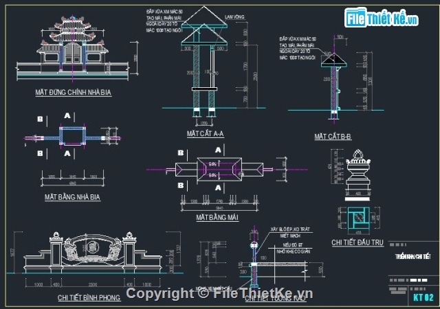 File thiết kế lăng mộ,bản vẽ lăng mộ đá,lăng mộ