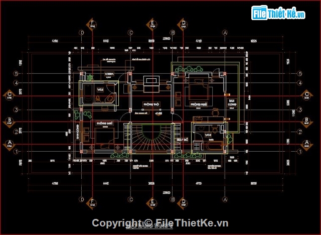 kiến trúc biệt thự,đồ án biệt thự,mẫu biệt thự đẹp,biệt thự 4 tầng