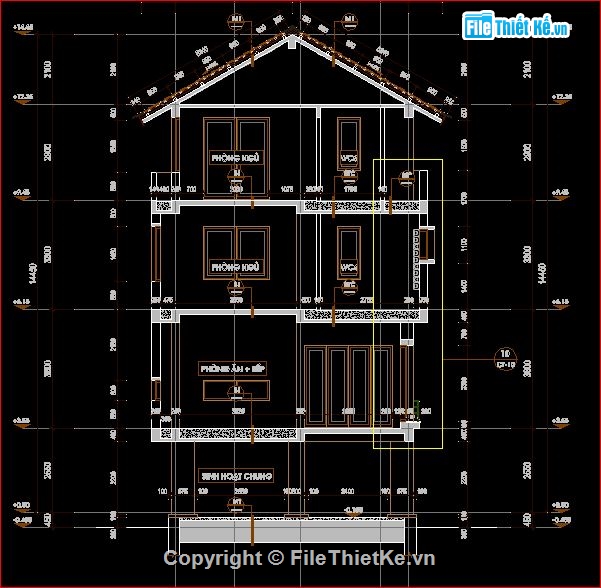 kiến trúc biệt thự,đồ án biệt thự,mẫu biệt thự đẹp,biệt thự 4 tầng