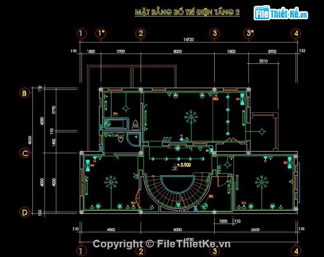 mẫu biệt thự,biệt thự đẹp,bản vẽ biệt thự,biệt thự 3 tầng,nhà kích thước 10 x 18m