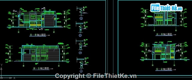 biệt thự phố,Bản vẽ nhà phố,mẫu biệt thự,bản vẽ nước biệt thự