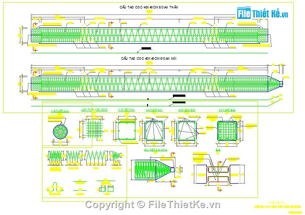 Bản vẽ cậu tạo mố,Thiết kế cấu tạo mố trụ,file cad mố trụ cầu