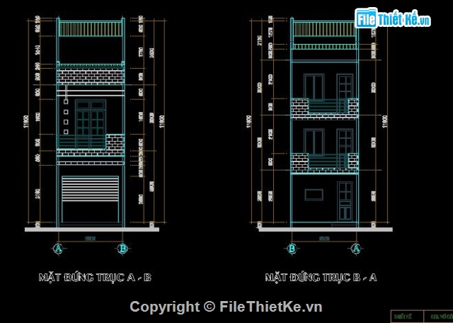 nhà ống lệch tầng,nhà 3 tầng kiến trúc lệch,mẫu nhà 3 tầng lô phố