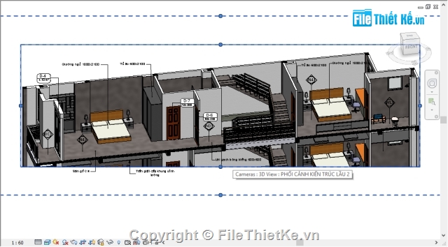 nhà phố 5 tầng,mẫu nhà 5 tầng,bản vẽ revit,mẫu công trình revit