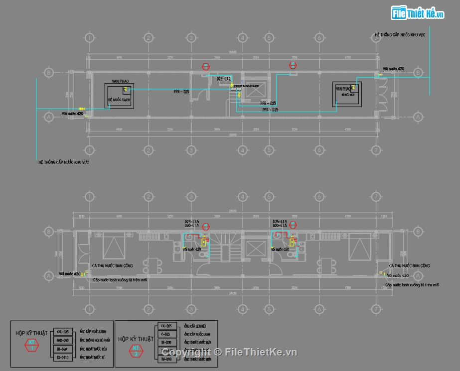 nhà cho thuê 7 tầng,Bản vẽ điện nước,FIle cad điện nước,Thiết kế điện nước,chung cư mini