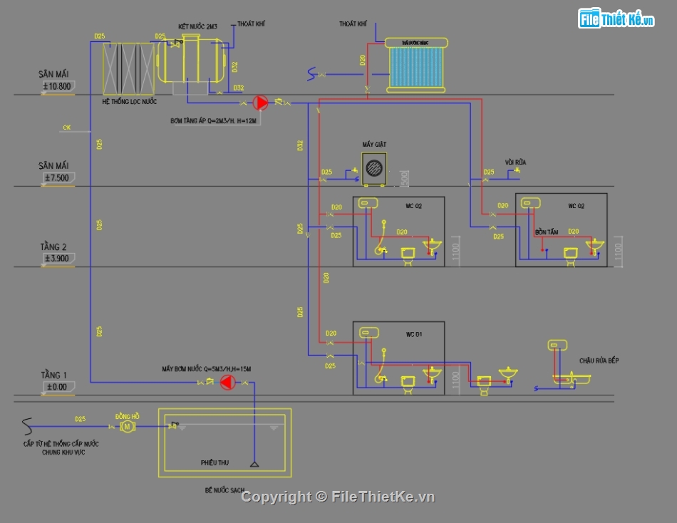 bản vẽ điện nước,file điện nước,thiết kế điện nước,điện nước phòng khám