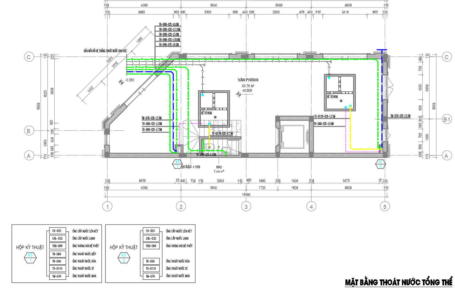 Nhà phố 6 tầng 15.3x5.59m,M&E nhà phố 6 tầng,bản vẽ điện nước,nhà phố tân cổ điển