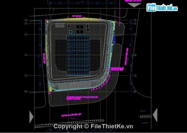 bản vẽ ngân hàng SHB đà nẵng (16 tầng),thiết kế ngân hàng SHB đà nẵng,bản vẽ cad ngân hàng SHB đà nẵng