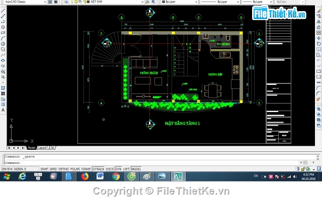 bản vẽ nhà 4 tầng,nhà 4 tầng,4 tầng