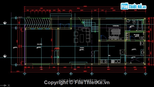 Bản vẽ nhà 2 tầng,Bản vẽ,Bản vẽ nhà,mặt bằng nhà