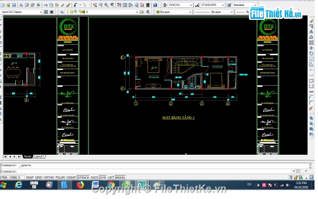 bản vẽ nhà 3 tầng 5x13m,bản vẽ nhà,bản vẽ 3 tầng,nhà 3 tầng,bản vẽ nhà 3 tầng,5x13m