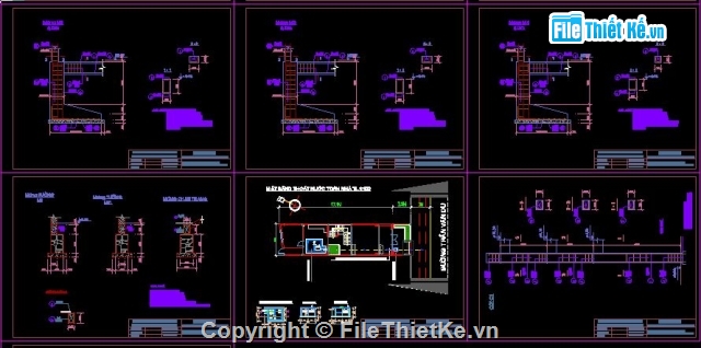 Bản vẽ thiết kế Nhà 3 tầng,Nhà 2 tầng,kiến trúc 3 tầng,Bản vẽ kiến trúc Nhà