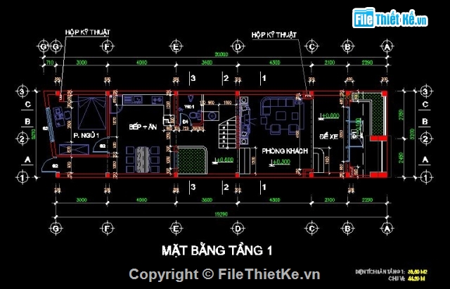 Bản vẽ thiết kế Nhà 3 tầng,Nhà 2 tầng,kiến trúc 3 tầng,Bản vẽ kiến trúc Nhà