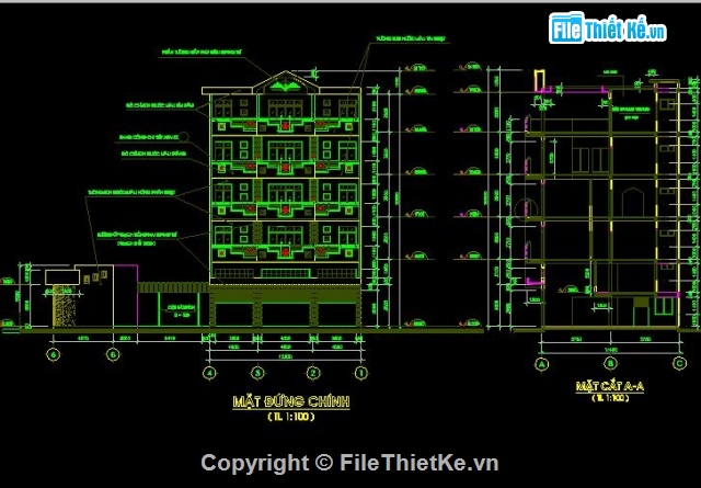 nhà phố 11.5x22m,mẫu nhà 4 tầng đẹp,nhà 4 tầng văn phòng