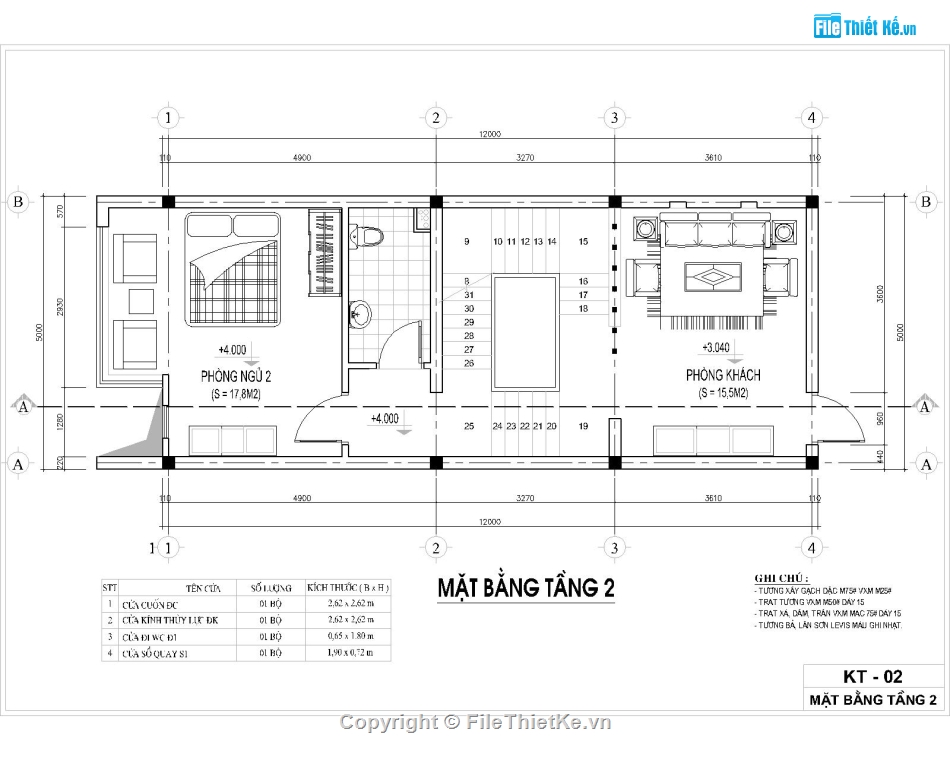 Mẫu 4 tầng 5x12m,Nhà 4 tầng 5x12m,nhà 4 tầng đẹp,Nhà 4 tầng lệch tầng,File cad nhà 4 tầng,bản vẽ nhà 4 tầng