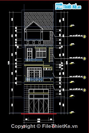 mẫu nhà 4 tầng đẹp,Nhà dân kích thước 5x20m,bản vẽ nhà phố đẹp,nhà 4 tầng có phối cảnh