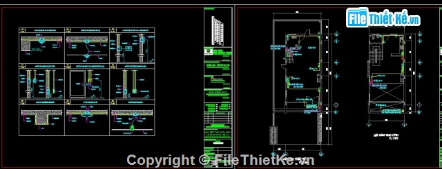 nhà 4 tầng,nhà 4 tầng 6x13.2m,nhà dân 4 tầng,file cad nhà ở 4 tầng,nhà phố 4 tầng