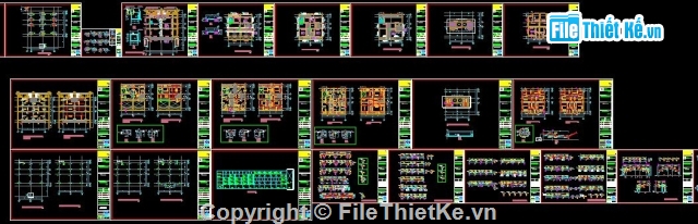 nhà 4 tầng,nhà 4 tầng 6x13.2m,nhà dân 4 tầng,file cad nhà ở 4 tầng,nhà phố 4 tầng