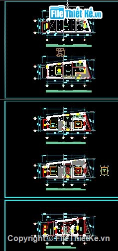 kiến trúc và kết cấu,kiến trúc 5 tầng,nhà 5 tầng,nhà xây trên đất méo,thiết kế nhà trên đất méo,bản vẽ nhà có đất méo