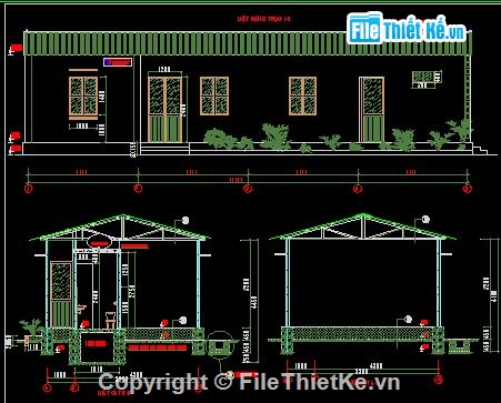 nhà trường,thi công,Bản vẽ,kết cấu nhà thép,kết cấu thép,Bản vẽ nhà thép