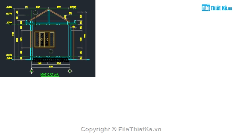 nhà bảo vệ,khu công nghiệp,Bản vẽ khu công nghiệp,nhà bảo vệ KT 4x4m