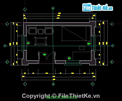 Nhà trực bảo vệ,nhà bảo vệ 3.11x5.2m,phòng bảo vệ,Bản vẽ nhà bảo vệ ngân hàng