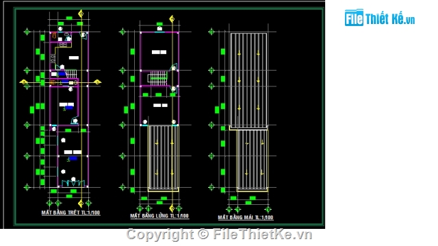 Bản vẽ,kiến trúc nhà,đầy đủ từ kiến trúc,nhà cấp 3 có gác,Bản vẽ kiến trúc nhà phố,kiến rúc