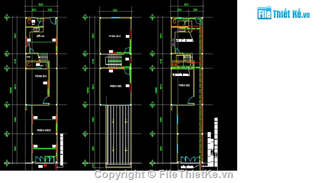 Bản vẽ,kiến trúc nhà,đầy đủ từ kiến trúc,nhà cấp 3 có gác,Bản vẽ kiến trúc nhà phố,kiến rúc