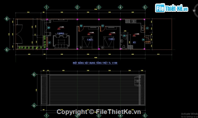 nhà cấp 4,nhà 1 tầng,Nhà cấp 4 kt 5x15m,nhà 1 tầng 5x15m