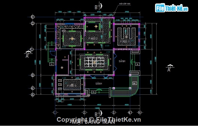 bản vẽ nhà cấp 4 kích thước 11x13m,bản vẽ thiết kế nhà cấp 4,bản vẽ nhà cấp 4 đẹp