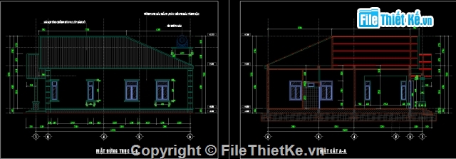 nhà cấp 4,nhà cấp 4-1 tầng đẹp,biệt thự 1 tầng,nhà 1 tầng