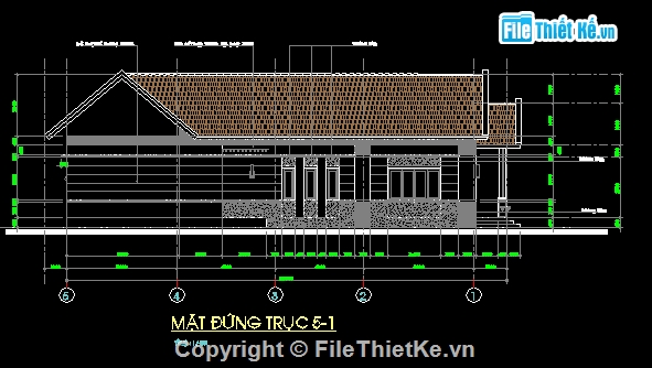 Bản vẽ,nhà cấp 4,kiến trúc nhà cấp 4,nhà mái thái,Nhà cấp 4 mái thái,kiến trúc nhà