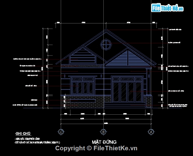 Biệt thự vườn 1 tầng 9.45x20m,Biệt thự vườn  9.45x20m,Nhà cấp IV  9.45x20m,nhà cấp 4 mái thái,Biệt thự vườn 1 tầng