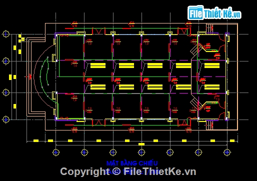 Bản vẽ,kiến trúc nhà đa năng,kiến trúc 1  tầng,đầy đủ từ kiến trúc,Bản vẽ kiến trúc Nhà,Nhà đa năng trường THCS