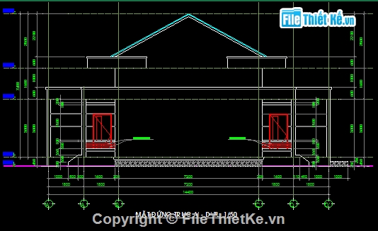 Bản vẽ,Bản vẽ full,Bản vẽ autocad,vẽ trường học,nhà đa năng trường tiểu học,nhà đa năng kt 14.4x14.4