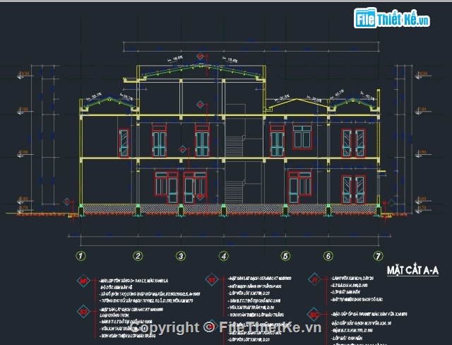 Nhà dân 2 tầng,Nhà 2 tầng,bản vẽ 2 tầng,biệt thự 2 tầng