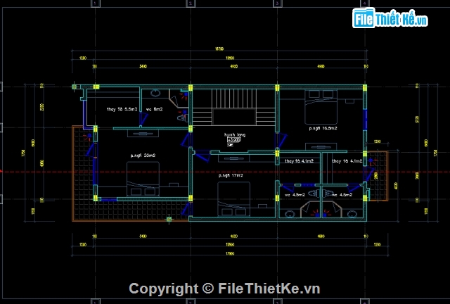 nhà phố 3 tầng,biệt thự 3 tầng,nhà 3 tầng,Bản vẽ nhà phố