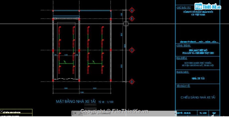 Bản vẽ xe tải,Bản vẽ nhà xe,Bản vẽ nhà để xe máy