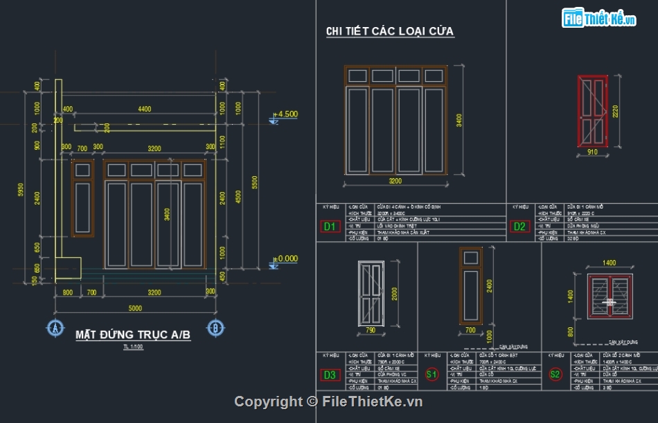 Bản vẽ nhà gác lửng 5x17,Bản vẽ nhà gác lửng,Bản vẽ nhà gác lửng đẹp