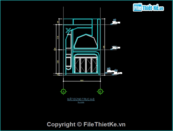 Bản vẽ nhà gác lửng đẹp,Bản vẽ nhà gác lửng 5x15,Bản vẽ nhà gác lửng hiện đại