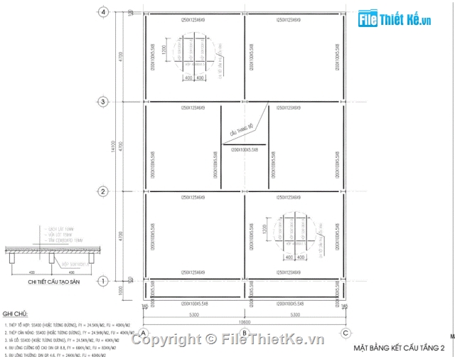 Bản vẽ nhà hàng ăn uống,Bản vẽ nhà hàng ăn uống bằng kết cấu thép,Bản vẽ nhà hàng ăn uống kích thước 10.6x14.1m,nhà ăn,nhà hàng