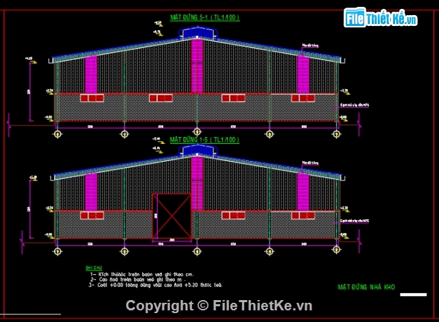 bản vẽ nhà kho 800m2,bản vẽ nhà kho 25x32m,bản vẽ nhà kho,cad nhà kho