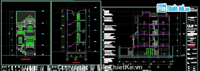 bản vẽ nhà phố 6x17m,bản vẽ nhà phố 3 tầng 6x17m,bản vẽ nhà phố mặt tiền 6m,bản vẽ nhà vườn 6x17m,bản vẽ nhà liền kề đẹp