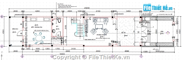 nhà 3 tầng,bản vẽ nhà phố,mặt tiền 4.5,4.5x18,bản vẽ nhà vườn