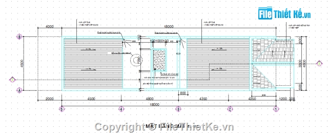 nhà 3 tầng,bản vẽ nhà phố,mặt tiền 4.5,4.5x18,bản vẽ nhà vườn