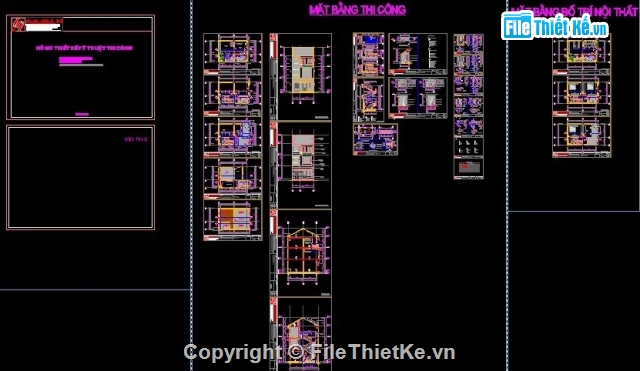 bản vẽ 3 tầng,nhà lô phố 3 tầng,nhà kích thước 6 x 8.6m