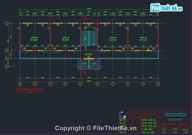 trường học 2 tầng,nhà lớp học 2 tầng,nhà lớp học 2 tầng 8 phòng,thiết kế nhà lớp học,trường trung học cơ sở,thiết kế trường thcs